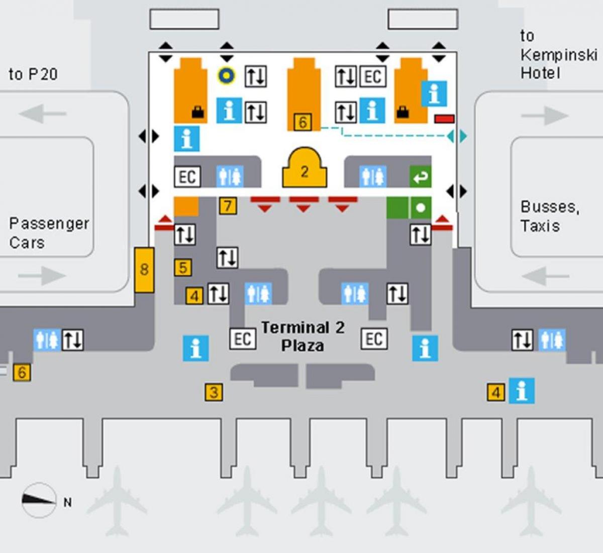 Mapa mnichov letiště přílety