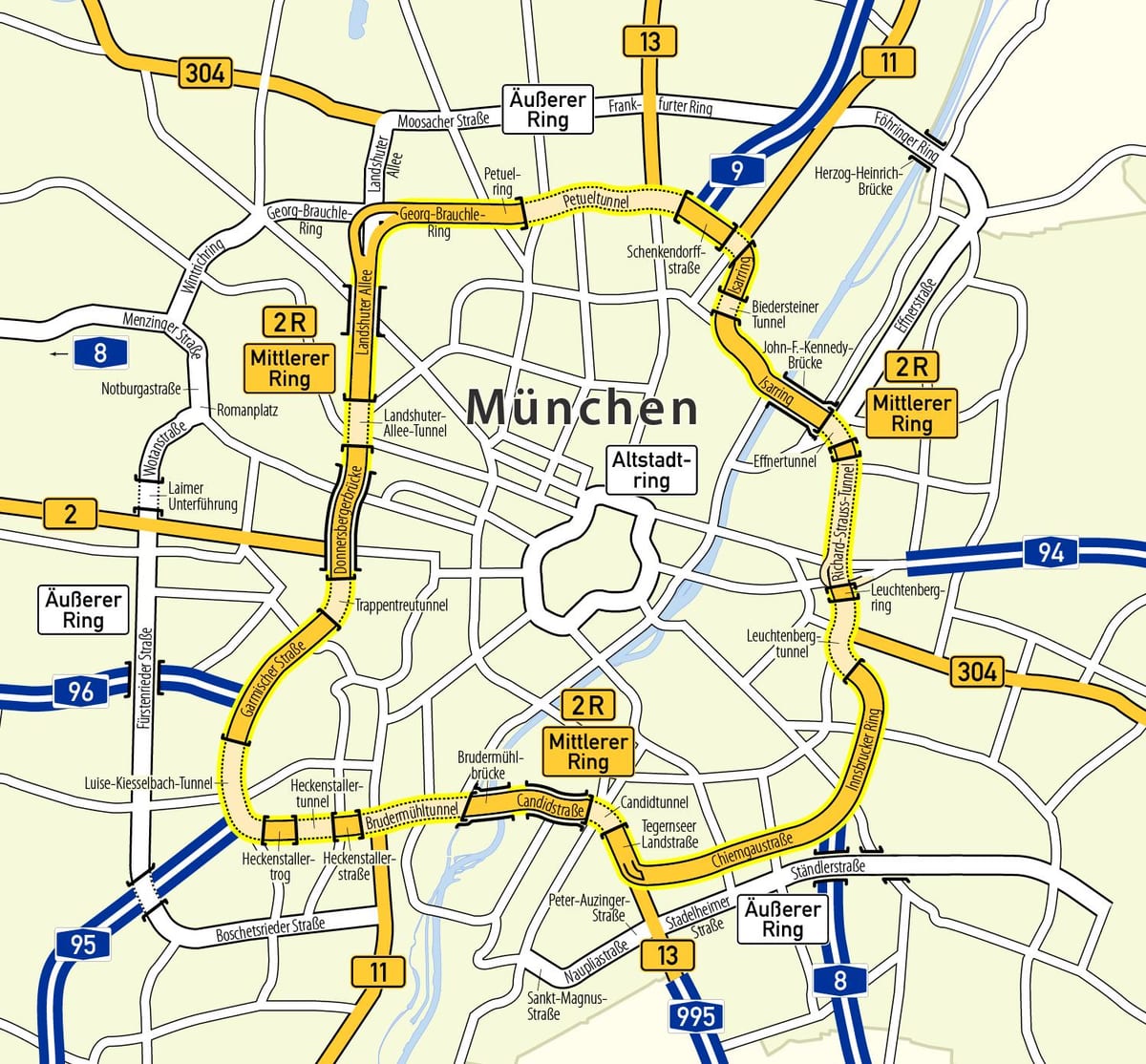 munchen prsten mapě