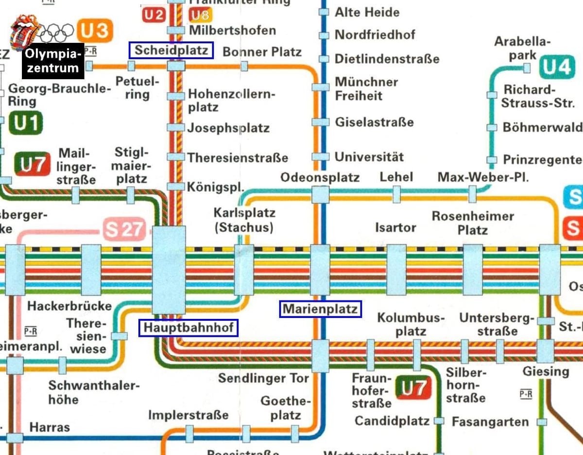 Mapa munich hauptbahnhof