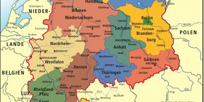 Bayern mnichov mapě