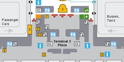 Mapa mnichov letiště přílety