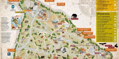 Mapa mnichov zoo