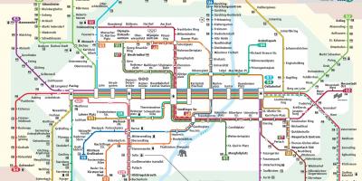 Mnichov železniční stanice mapa