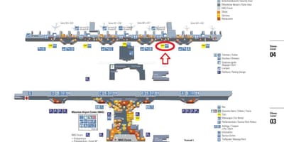 Mapa mnichov letiště terminál 1